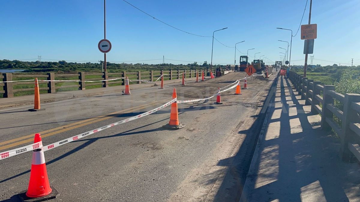 Puente Carretero: las tareas de este domingo terminaron y el lunes se ...