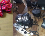 Las luces led y una máquina de humo, y los elementos de una veterinaria fueron recuperados por el personal policial Las luces led y una máquina de humo, y los elementos de una veterinaria fueron recuperados por el personal policial