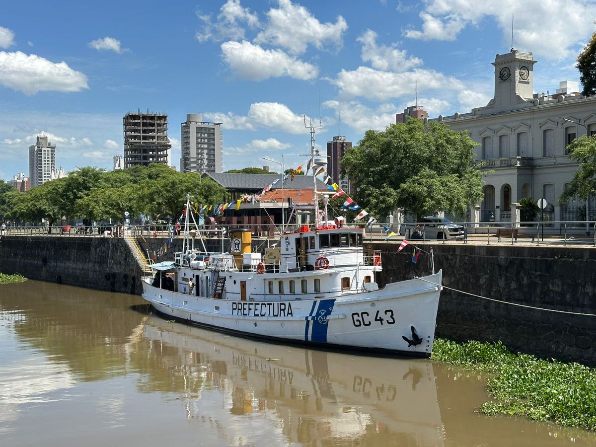 El guardacostas Mandubí