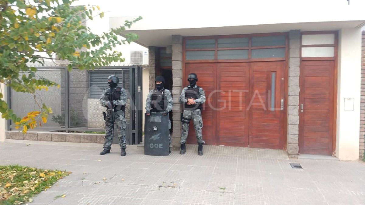 Bolivia al 3600. Uno de los domicilios inspeccionados por personal policial.&nbsp;