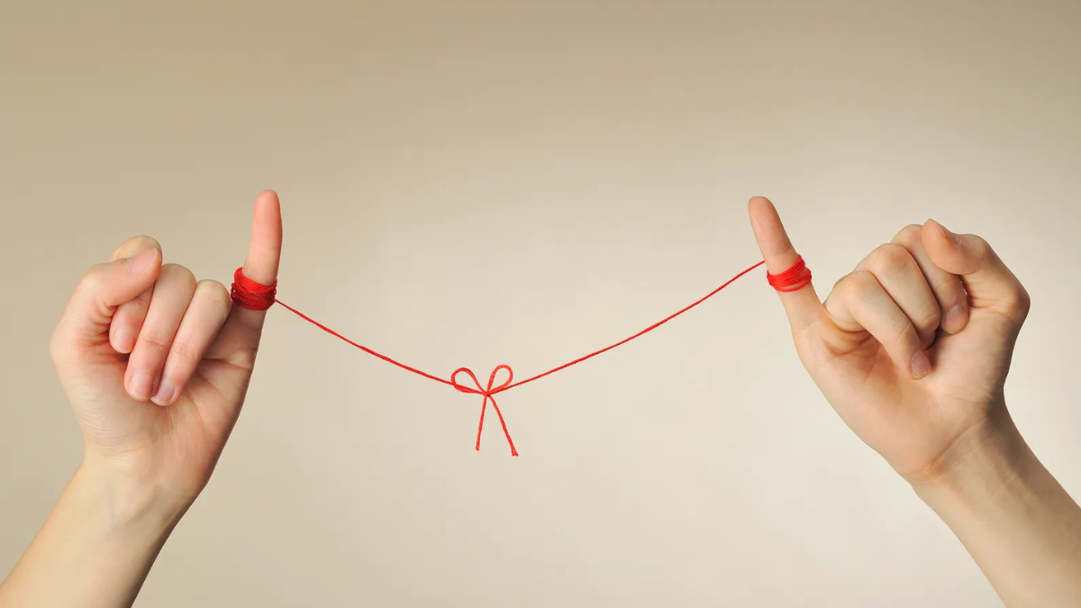 La leyenda del hilo rojo se originó en Asia Oriental