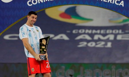 Emiliano Martínez fue elegido como el mejor arquero de la Copa América. Emiliano Martínez fue elegido como el mejor arquero de la Copa América.