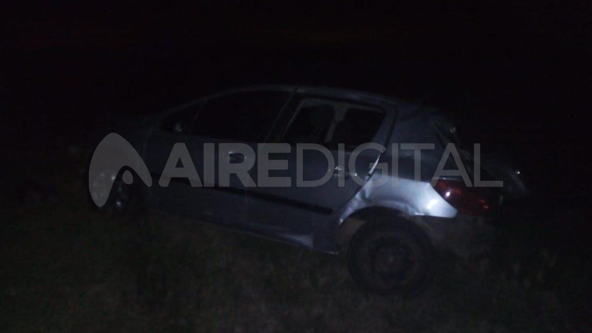 El Peugeot 307 que protagonizó el siniestro fatal sobre la Ruta Provincial 1.
