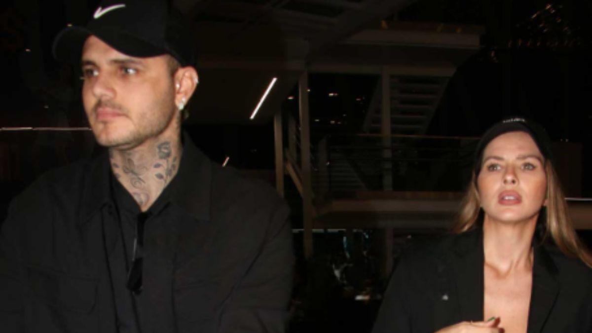 El tenso cruce que enfrentaron la China Suárez y Mauro Icardi.