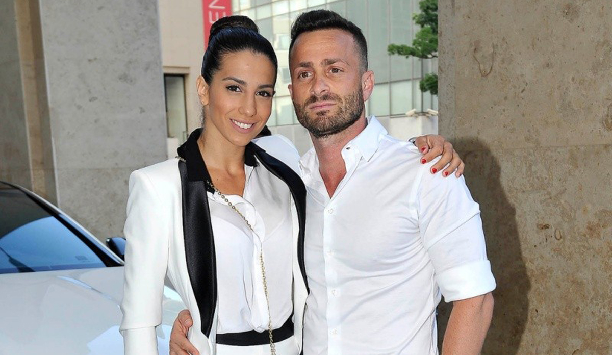 Cinthia Fernández y Martín Baclini