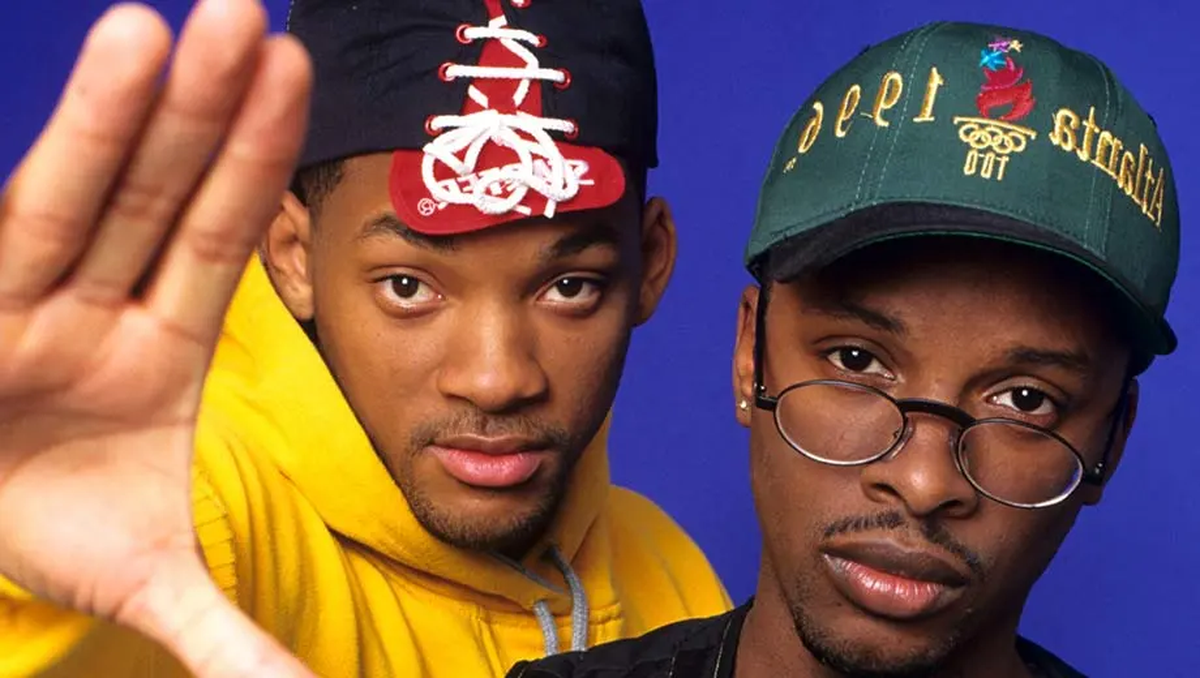 Smith y DJ Jazzy Jeff en los '90s.