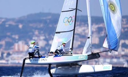 Mateo Majdalani y Eugenia Bosco se ilusionan con la medalla tras un excelente debut en los Juegos Olímpicos de París 2024. Mateo Majdalani y Eugenia Bosco se ilusionan con la medalla tras un excelente debut en los Juegos Olímpicos de París 2024.