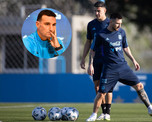Scaloni habló sobre Lucas Esquivel en la conferencia de prensa.