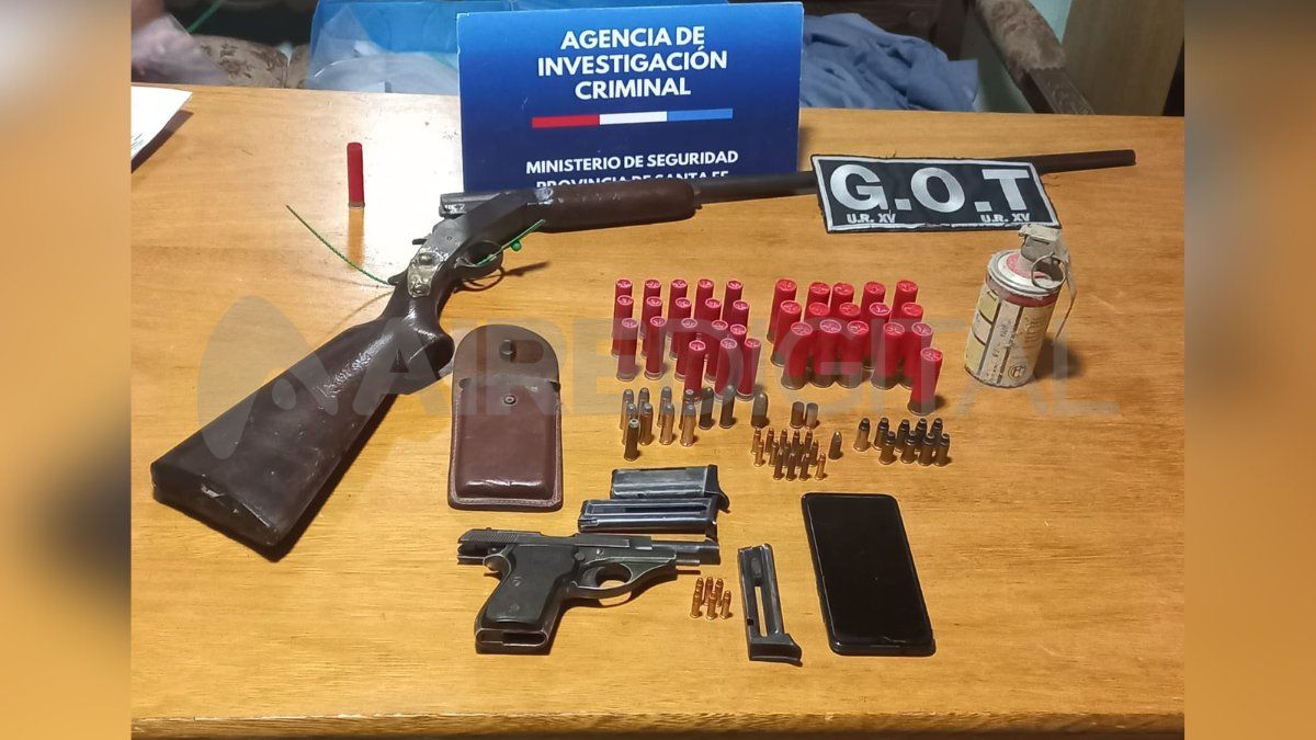 El acuerdo abreviado comprende el decomiso de las armas y la prohibición para Buttice de tener armas de fuego