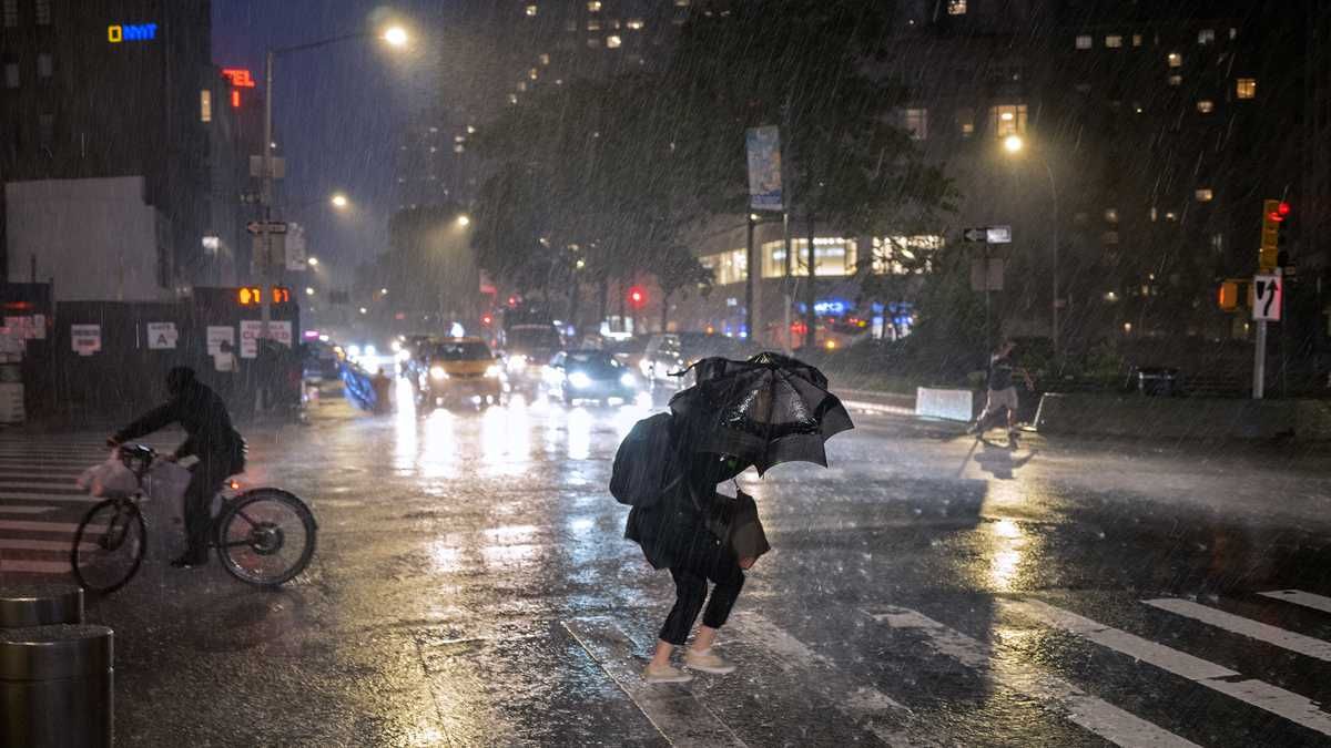 El huracán Ida inundó Nueva York y otras ciudades cercanas.