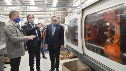 El jefe de Gabinete, Santiago Cafiero, encabezó junto al ministro de Desarrollo Productivo, Matías Kulfas, el Primer Encuentro para la Reactivación Productiva. Foto NA