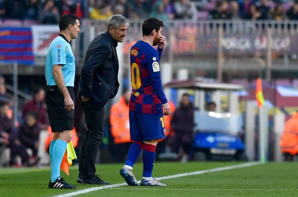Quique Setién y Lionel Messi no mantuvieron una buena relación mientras estuvo el DT en Barcelona y así lo hizo saber luego de su alejamiento del club.