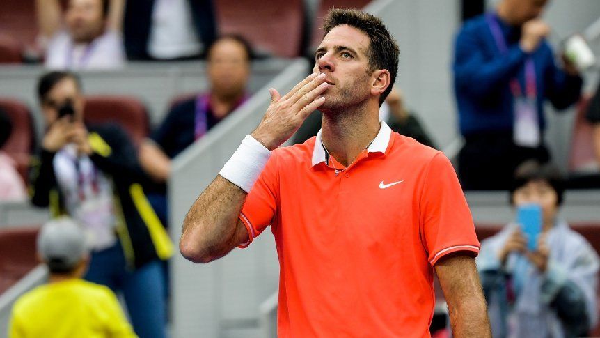 A pesar de la gripe, Del Potro le ganó a Gasquet
