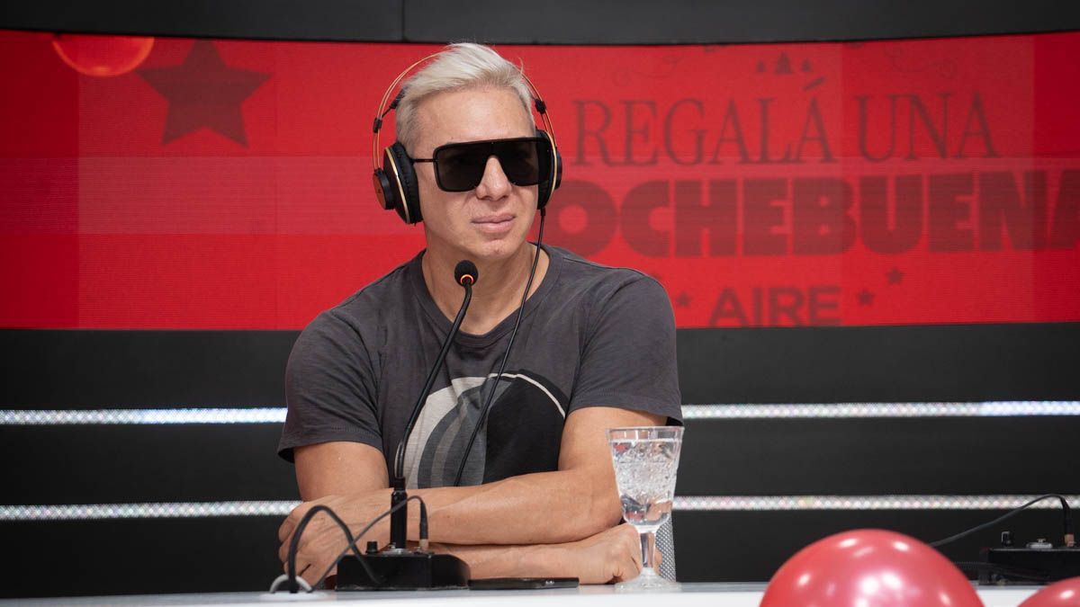 Flavio Mendoza donó 50 cajas.