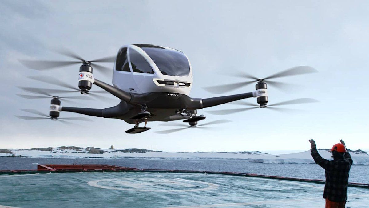 Drones de pasajeros: el futuro del transporte aéreo 