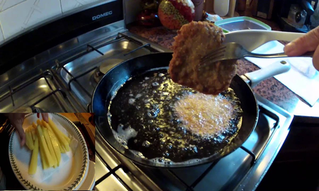 Le cocinó milanesas a un ex novio cheto, pero un insólito consejo culinario de él arruinó todo Le cocinó milanesas a un ex novio cheto, pero un insólito consejo culinario de él arruinó todo