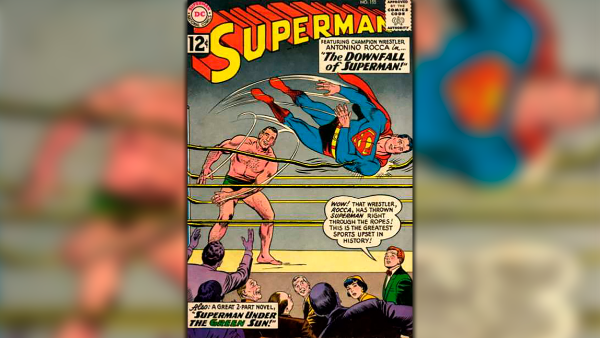 Antonio Rocca se transformó en el primer y único argentino en enfrentarse a Superman en el año 1962.&nbsp;