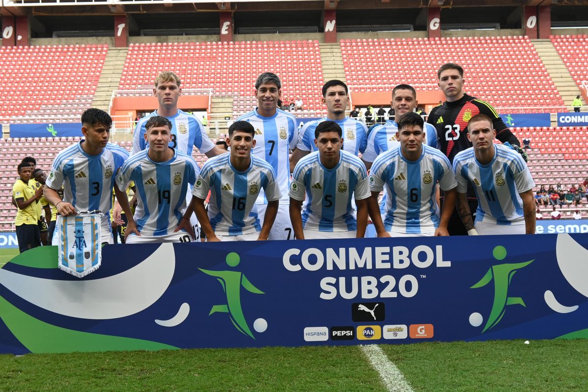Argentina vs. Uruguay por el Sudamericano Sub 20: horario