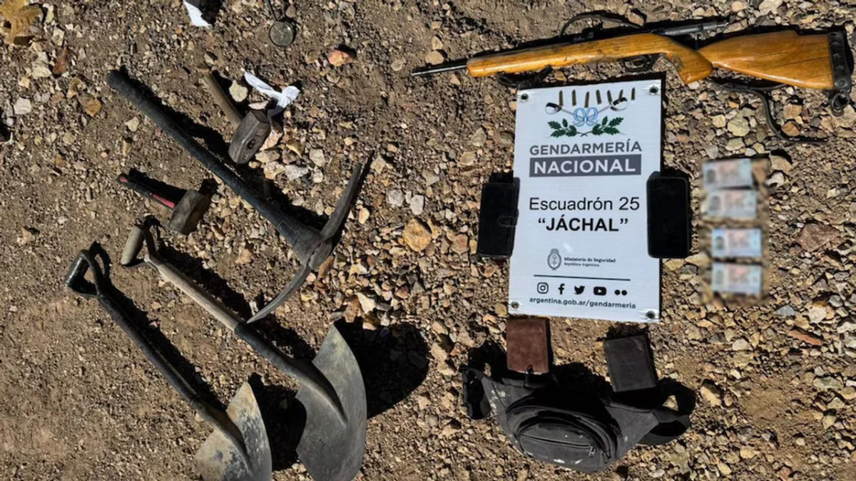 El hecho ocurrió en la provincia de San Juan, a 3.550 metros sobre el nivel del mar.