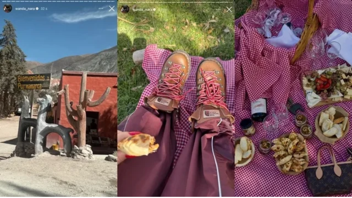 Wanda Nara y sus hijos llegaron este sábado a Jujuy y se instalaron en la localidad de Purmamarca. Wanda Nara y sus hijos llegaron este sábado a Jujuy y se instalaron en la localidad de Purmamarca.