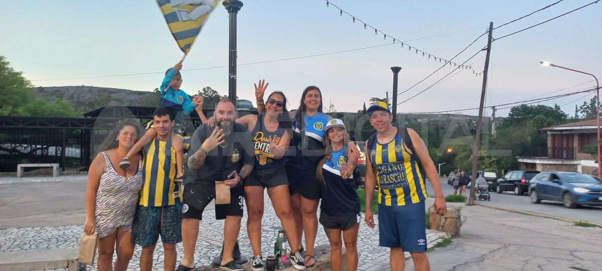 Los hinchas de Rosario Central llegaron a Córdoba para el partido ante River. Los hinchas de Rosario Central llegaron a Córdoba para el partido ante River.