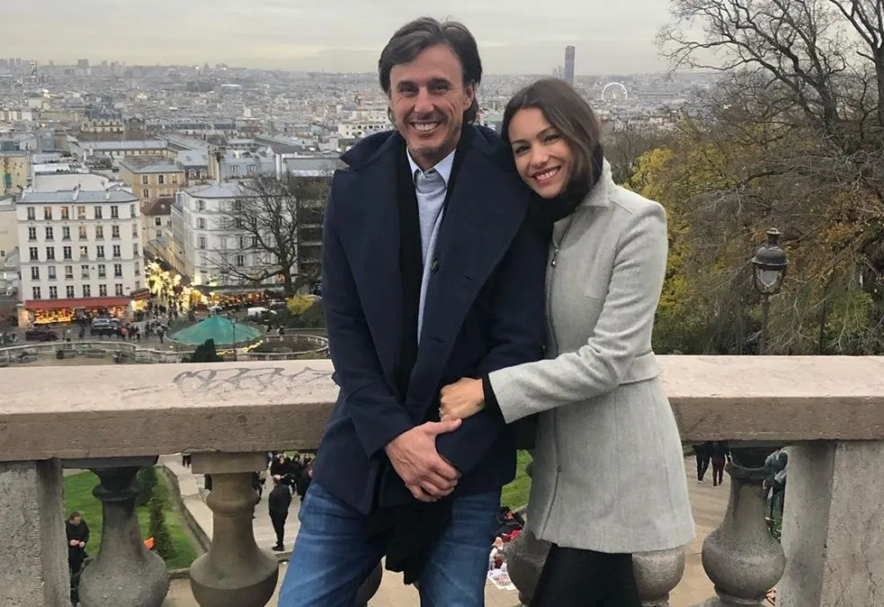 Pampita y Roberto García Moritán