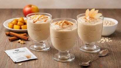 El postre de manzana 