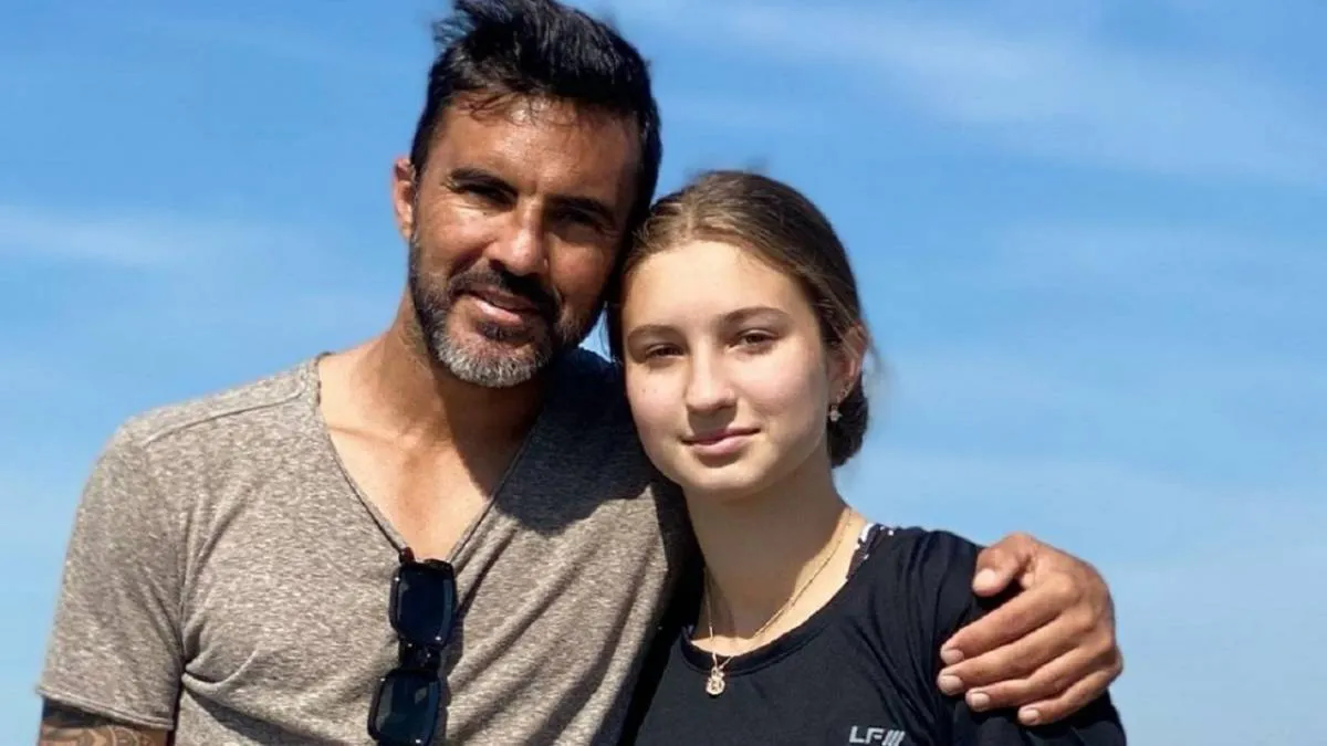 Fue Fabián Cubero quien contó que su hija Indiana está distanciada de su madre Nicole Neumann.