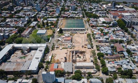 En Santa Fe, la nueva planta potabilizadora de Aguas Santafesinas avanza a ritmo lento. En Santa Fe, la nueva planta potabilizadora de Aguas Santafesinas avanza a ritmo lento.