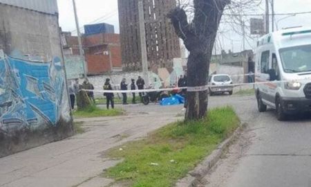La zona quedó bajo un fuerte operativo policial tras el tiroteo. La zona quedó bajo un fuerte operativo policial tras el tiroteo.