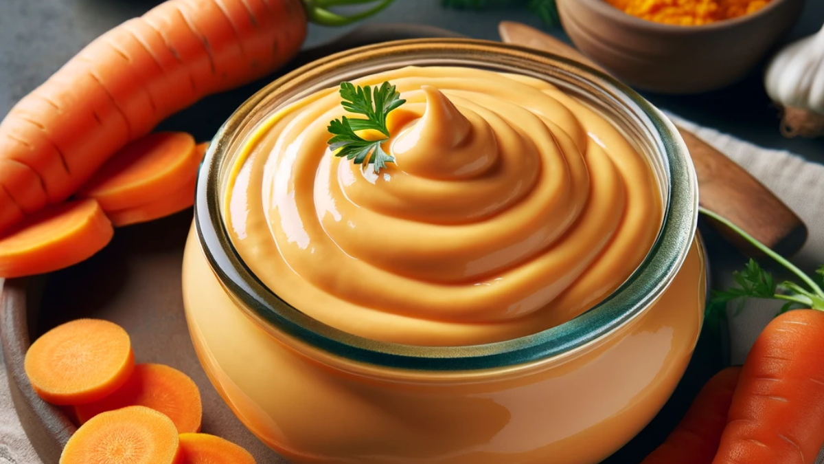 La mayonesa de zanahoria es una opción fácil y saludable, perfecta para hacer y disfrutar en Año Nuevo. La mayonesa de zanahoria es una opción fácil y saludable, perfecta para hacer y disfrutar en Año Nuevo.