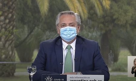 Alberto Fernández presentó el Programa Acompañar. Alberto Fernández presentó el Programa Acompañar.