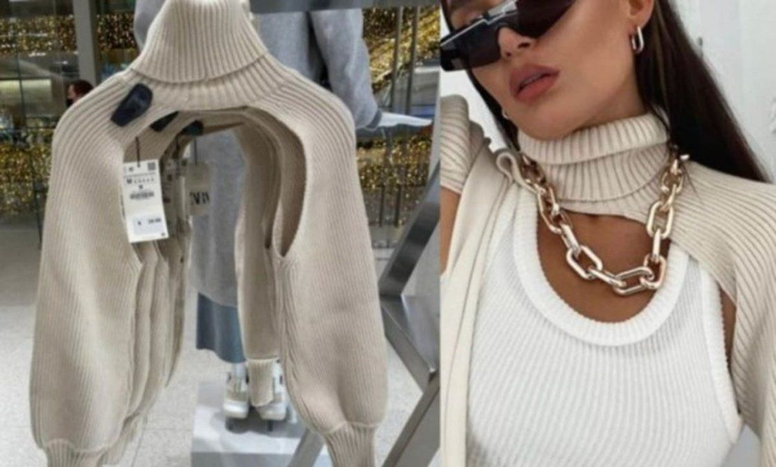 La moderna prenda de la tienda ha causado las críticas por su diseño