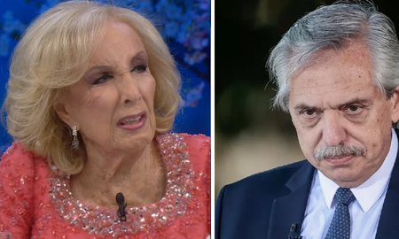 el exabrupto de mirtha con alberto fernandez: ¿como se enamoraban de este...? el exabrupto de mirtha con alberto fernandez: ¿como se enamoraban de este...?