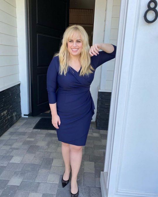 Rebel Wilson mostró su nueva figura