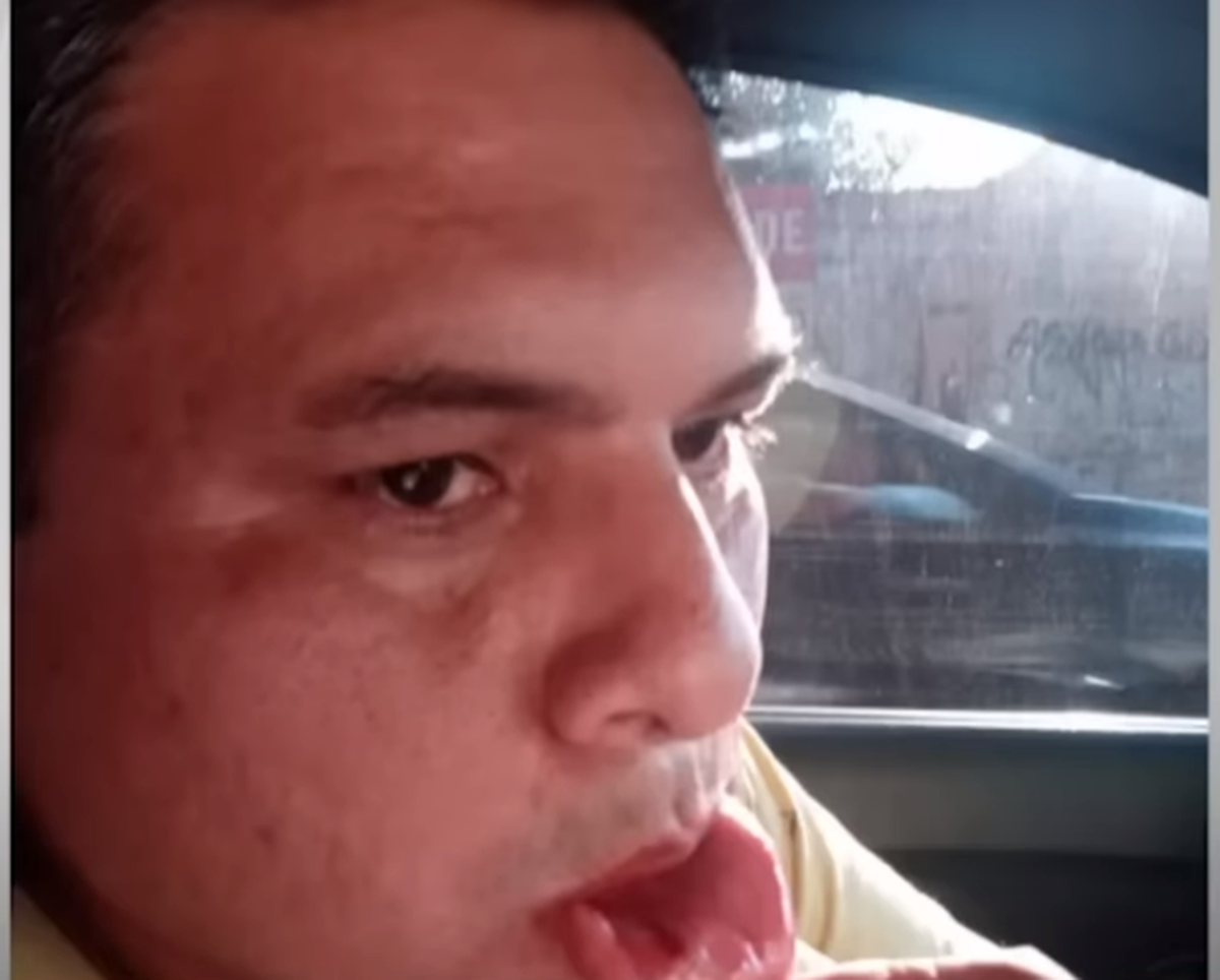 La agresión que sufrió junto al camarógrafo Valentín Correa por parte de la familia de Máximo Thomsen.