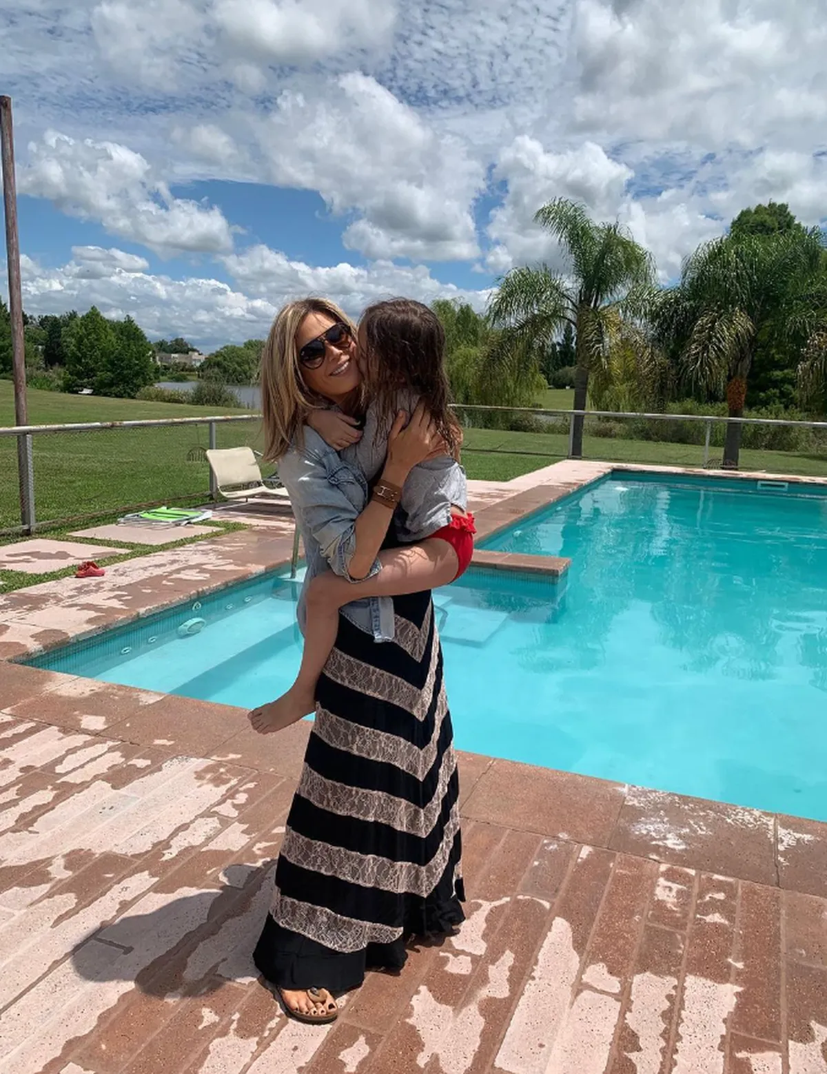 La piscina de Vivivana Canosa.