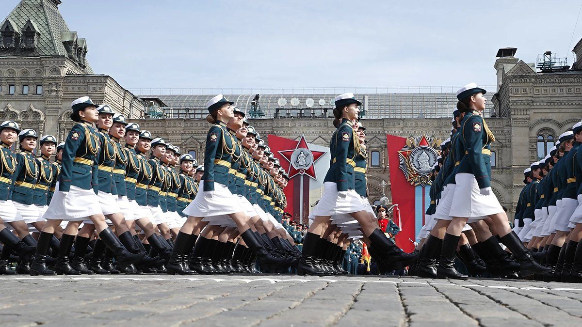 Así conmemoró Rusia la victoria de la Unión Soviética sobre la Alemania nazi en 1945.