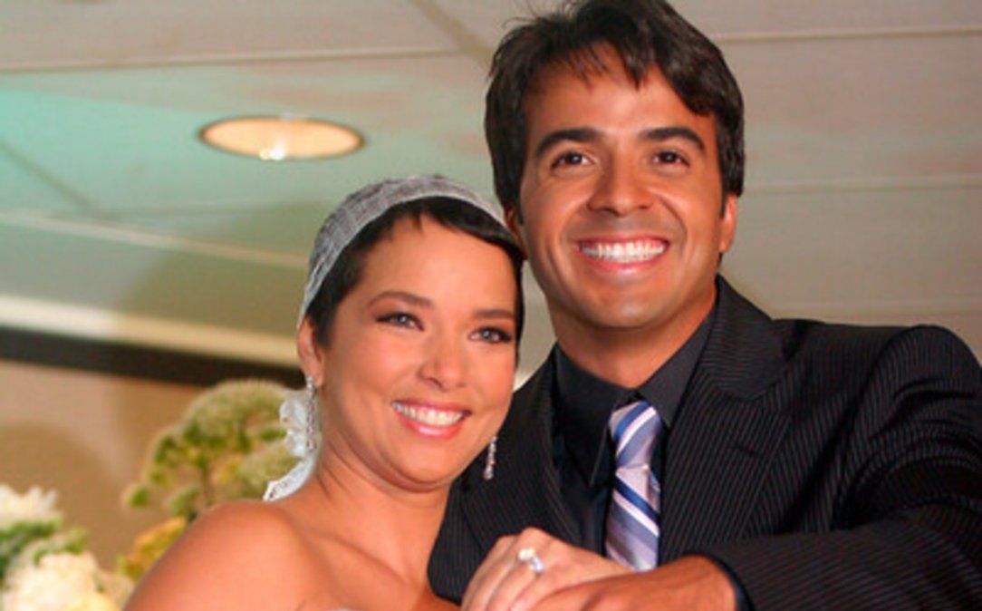 Adamari López y Luis Fonsi.