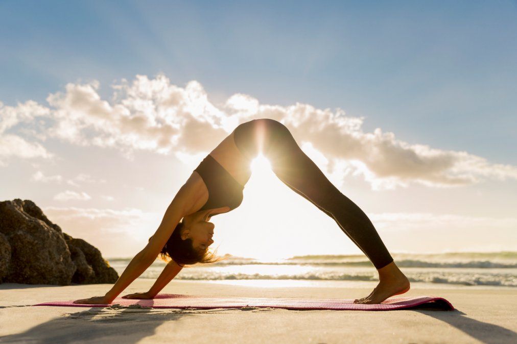 El perro hacia abajo: la postura que revitaliza tu cuerpo y mejora la flexibilidad. El perro hacia abajo: la postura que revitaliza tu cuerpo y mejora la flexibilidad.