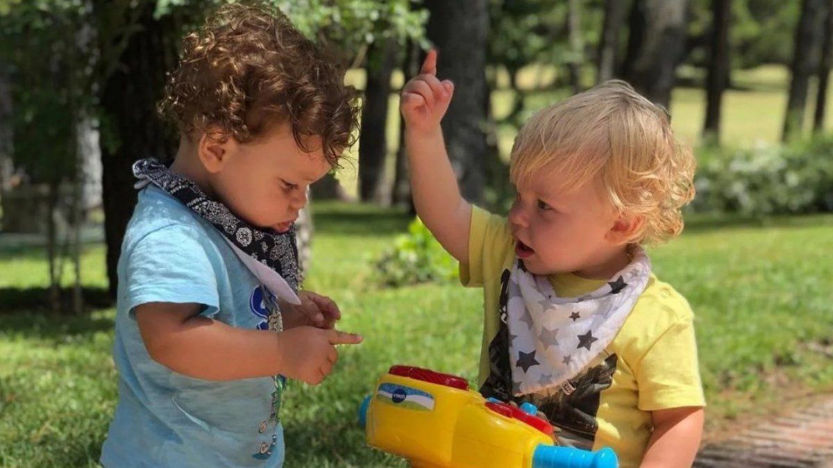 La difícil relación del hijo de Florencia Peña con Mirko. 