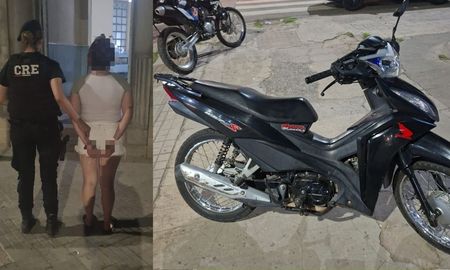 Detuvieron a una mujer en pleno Bulevar Gálvez Detuvieron a una mujer en pleno Bulevar Gálvez