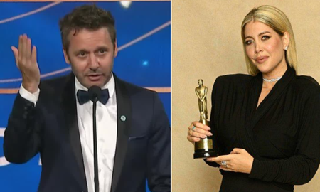 El polémico gesto de Benjamín Vicuña tras el triunfo de Wanda Nara en los Martín Fierro El polémico gesto de Benjamín Vicuña tras el triunfo de Wanda Nara en los Martín Fierro