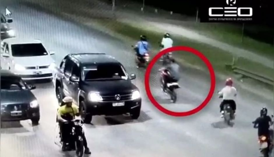 El muchacho fue interceptado por un control de tránsito en Avenida Alem -IMAGEN ILUSTRATIVA