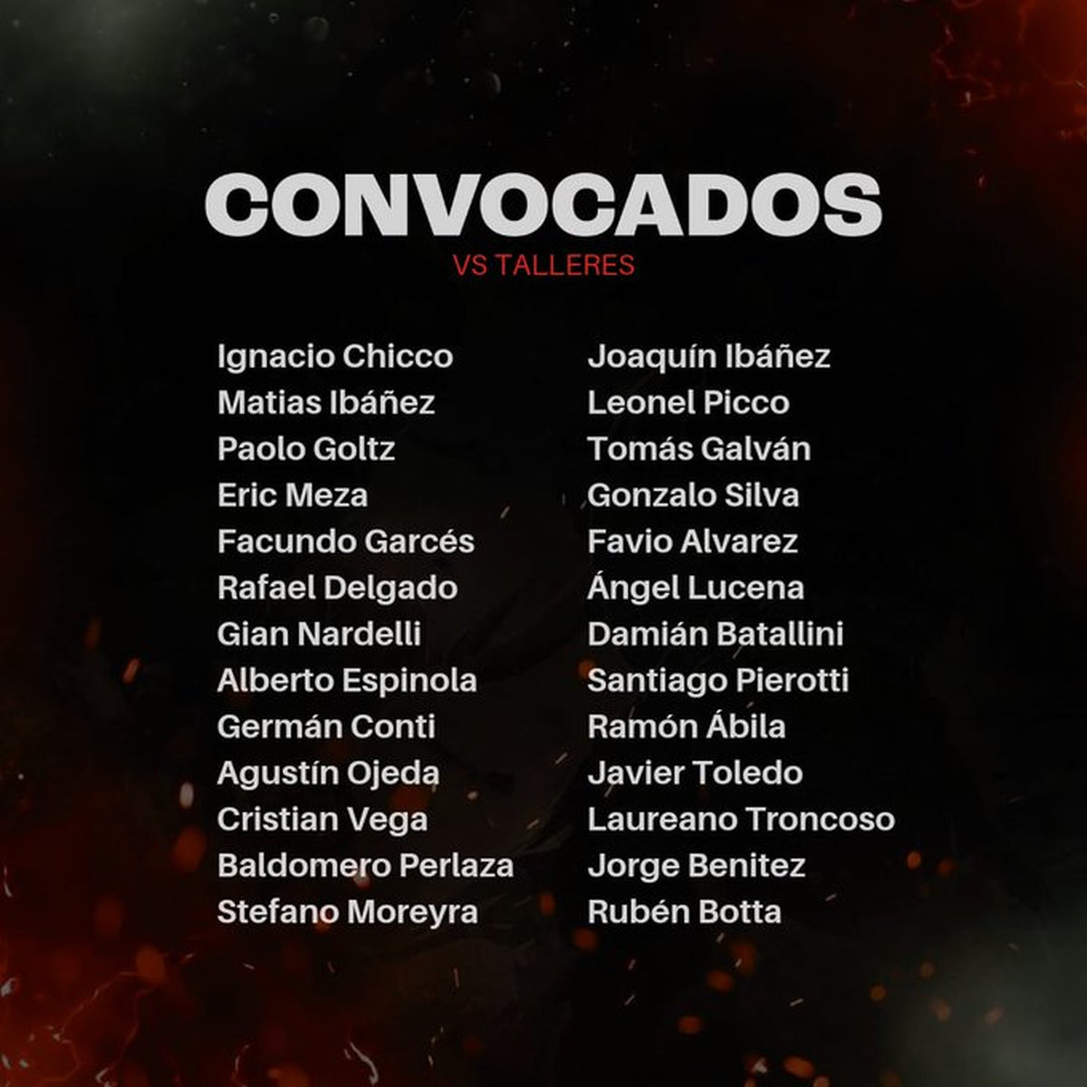 La lista de concentrados en Colón con Germán Conti y Ángel Cardozo Lucena. La lista de concentrados en Colón con Germán Conti y Ángel Cardozo Lucena.
