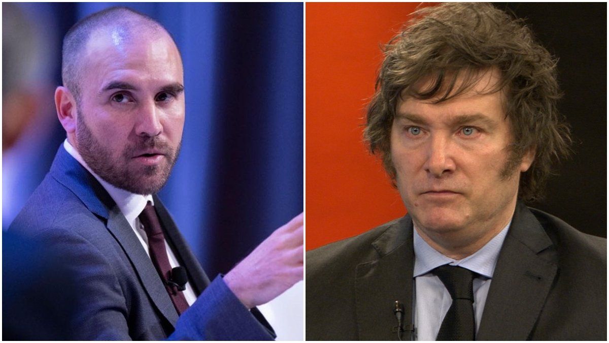 Las figuras de Martín Guzmán y Javier Milei dividen aguas en las dos principales coaliciones políticas argentinas.