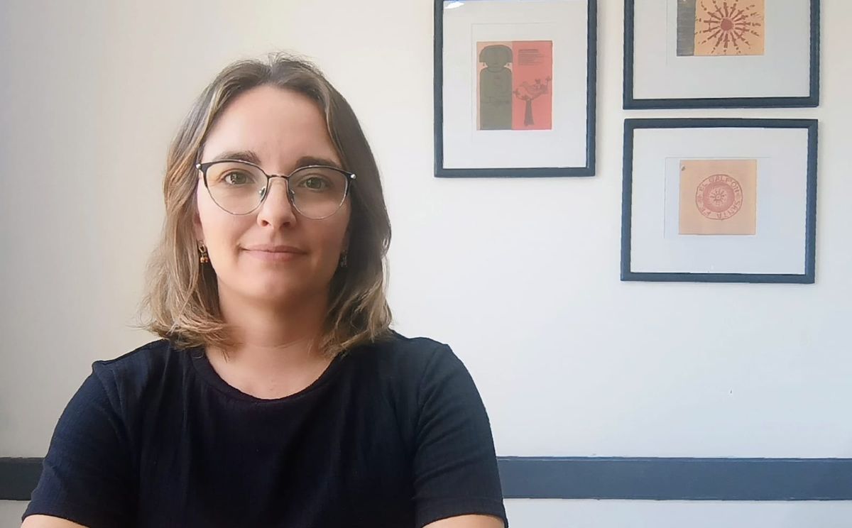 María Cecilia Fladung, coordinadora de la Pastoral Social y docentes en el Penal Juvenil de Las Flores. María Cecilia Fladung, coordinadora de la Pastoral Social y docentes en el Penal Juvenil de Las Flores.