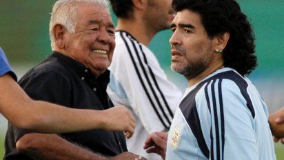 Maradona y el recuerdo de Don Diego en su Instagram: 