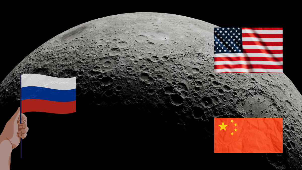 Rusia, Estados Unidos y China quieren explorar el polo sur lunar en busca de recursos minerales y hielo para poder avanzar en la exploración del espacio.