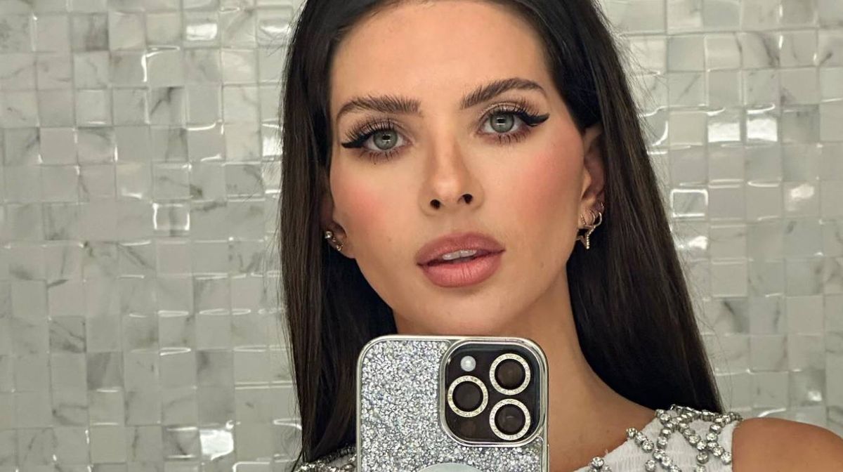 La China Suárez y una postal que dio que hablar.